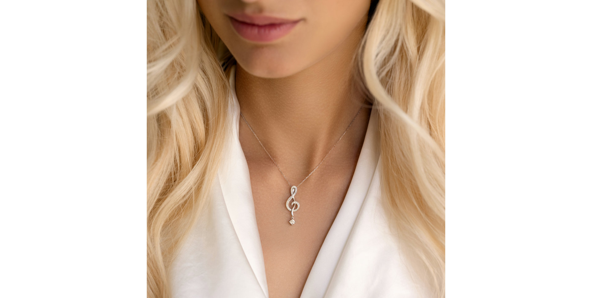 Přívěs s diamanty Perfect Note