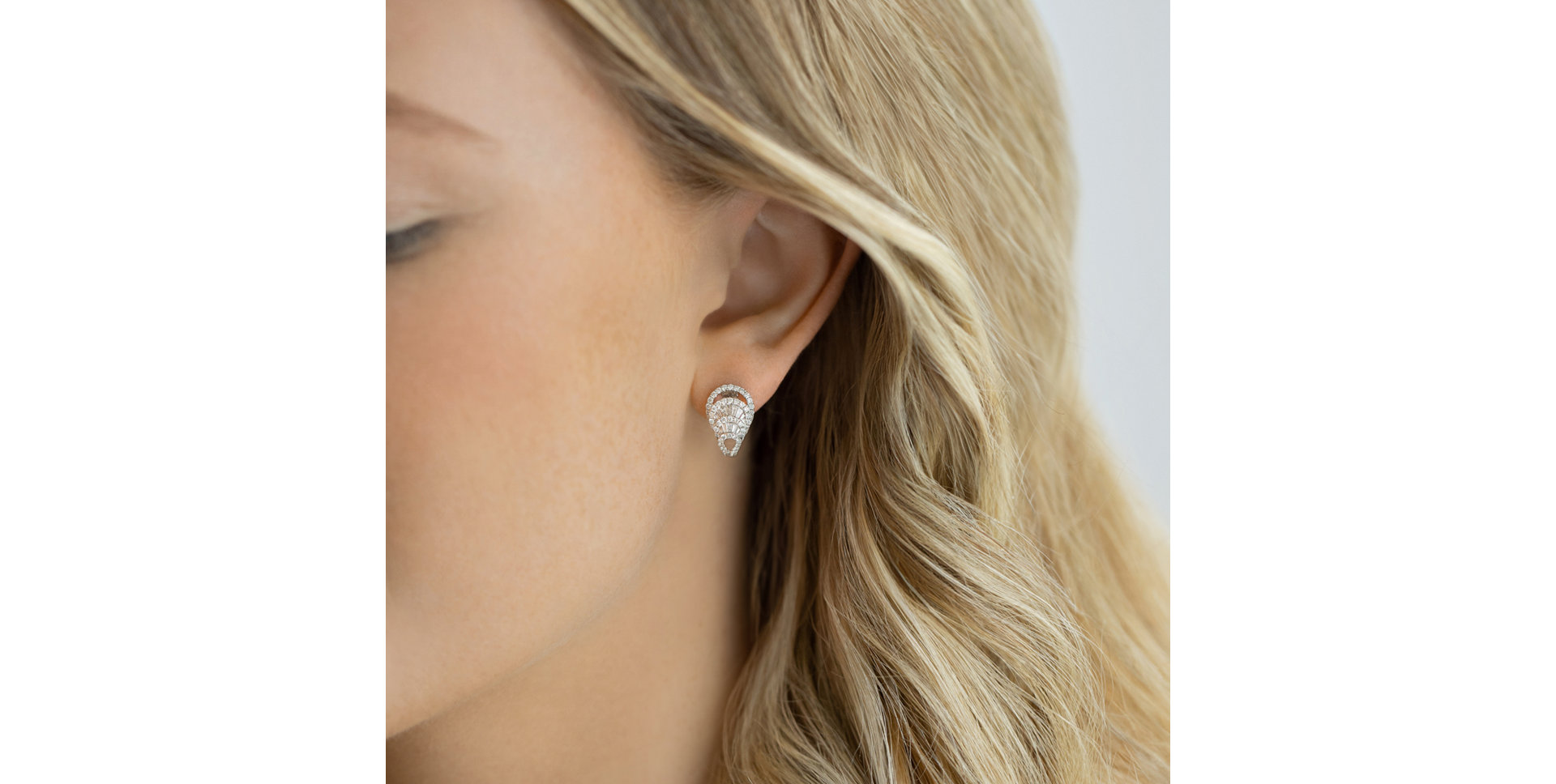 Náušnice s diamanty Coniah