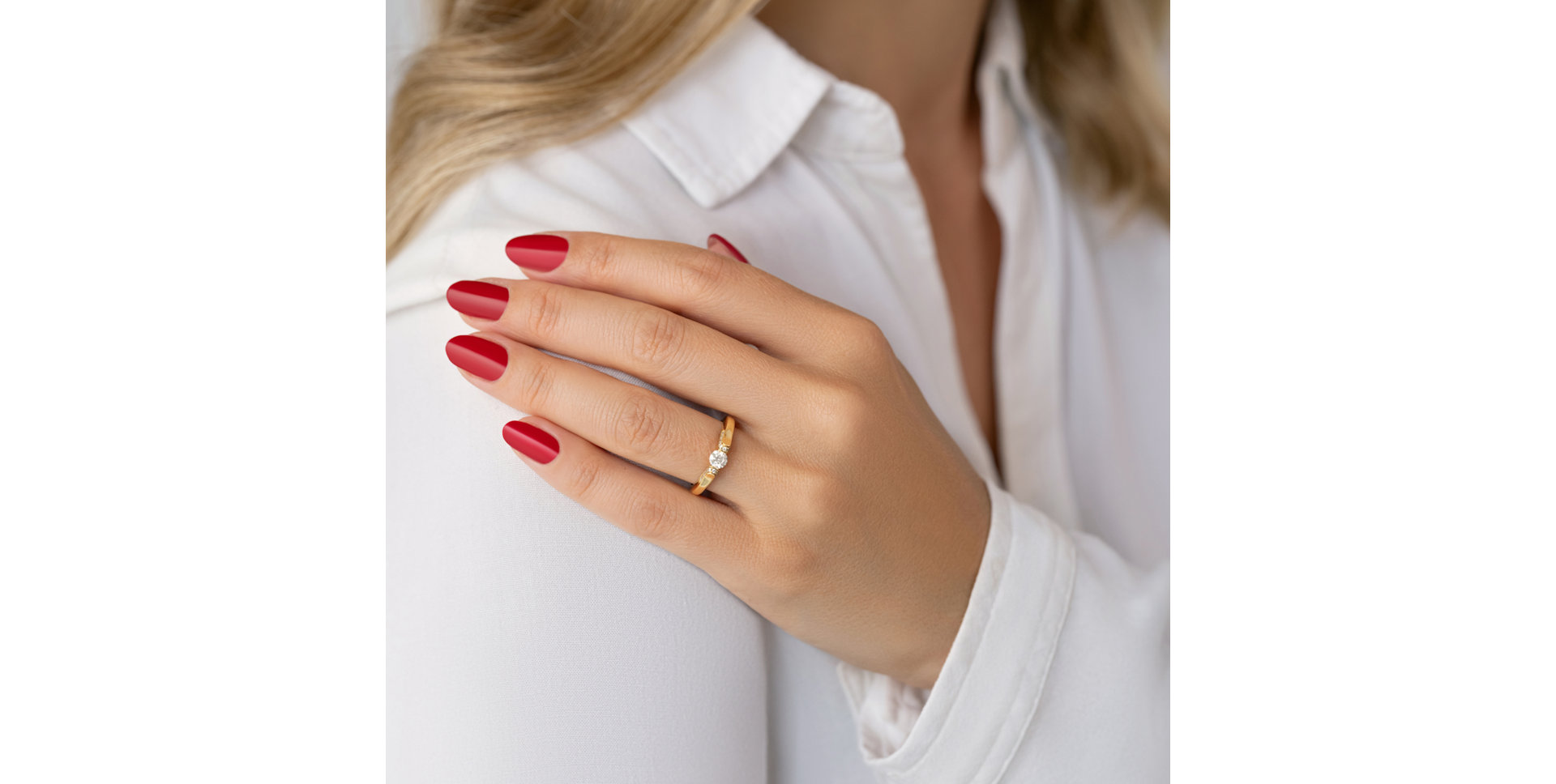 Prsten s diamanty Berenicia