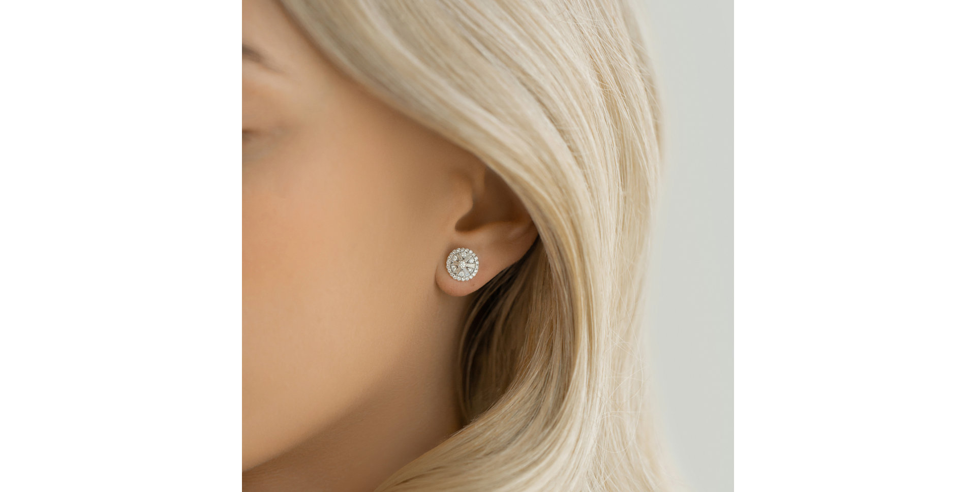 Náušnice s diamanty Mildred