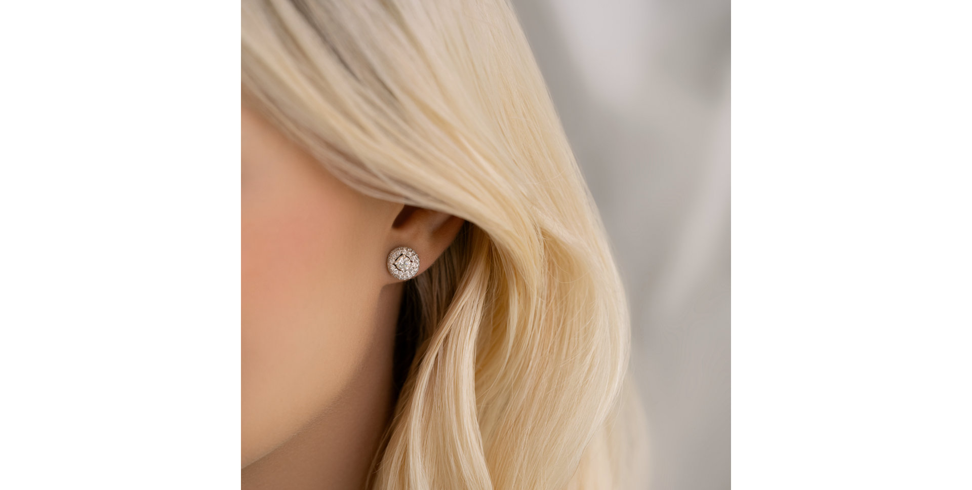 Náušnice s diamanty Twilight Zone