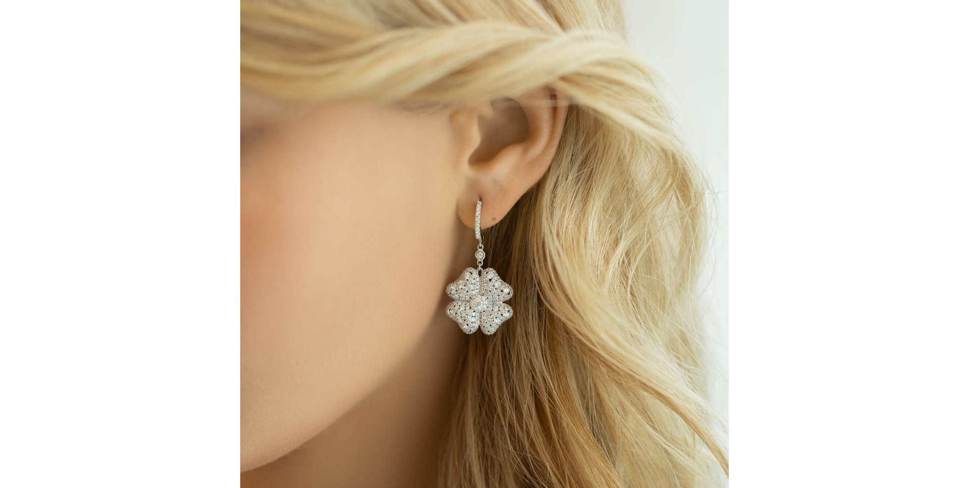 Náušnice s diamanty Micah