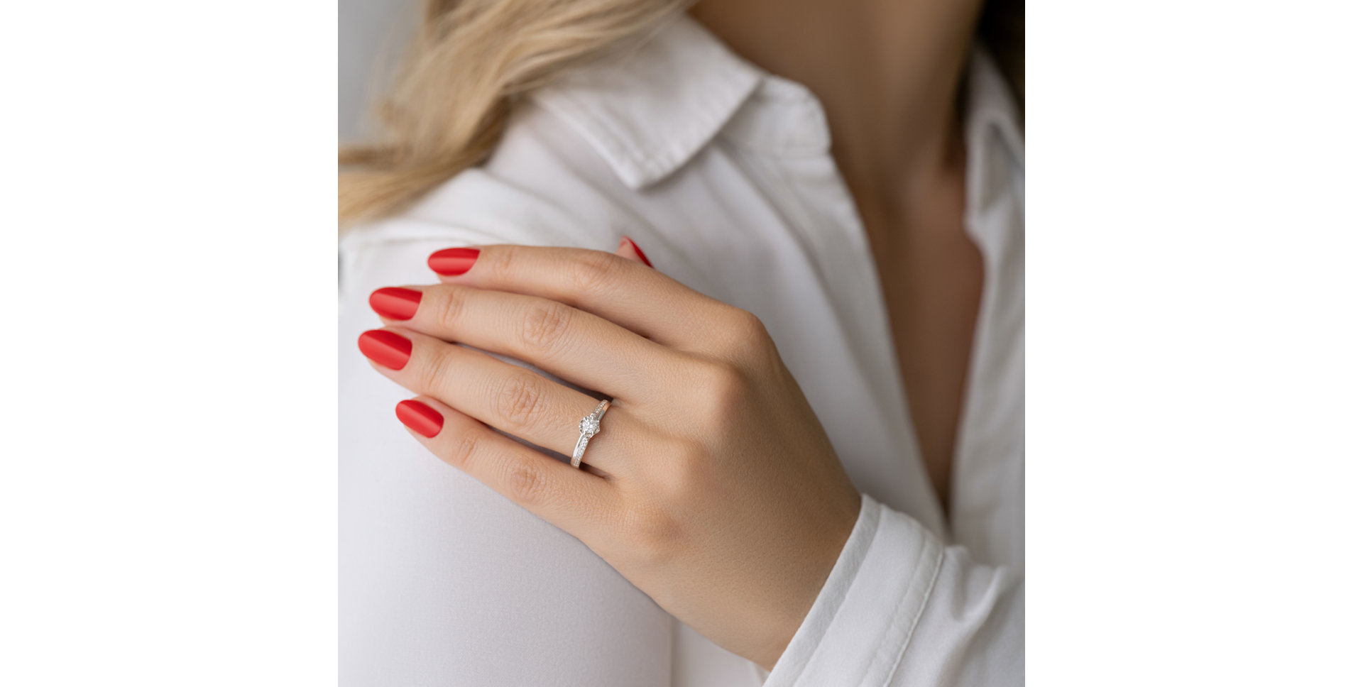 Prsten s diamanty Sébastienne