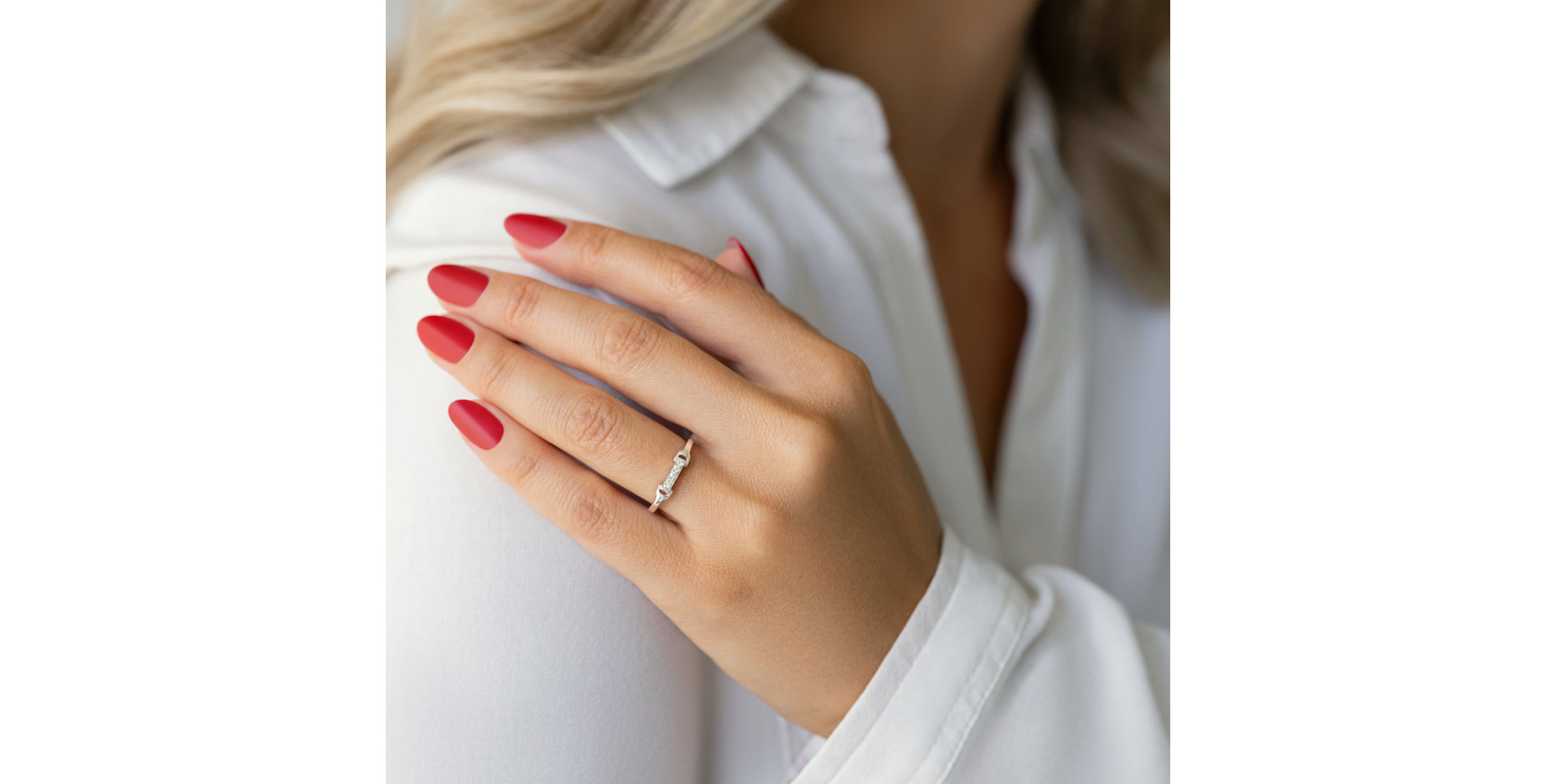 Prsten s diamanty Rosalia Charm