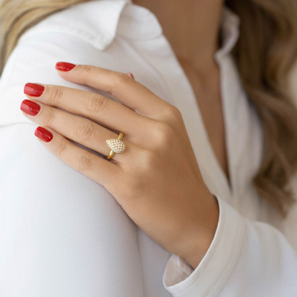 Prsten s diamanty Seeley