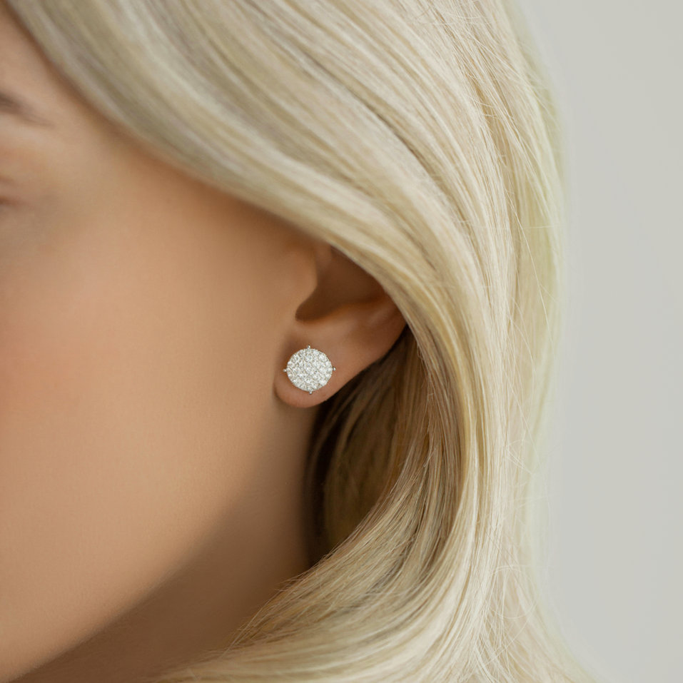 Náušnice s diamanty Magdalena