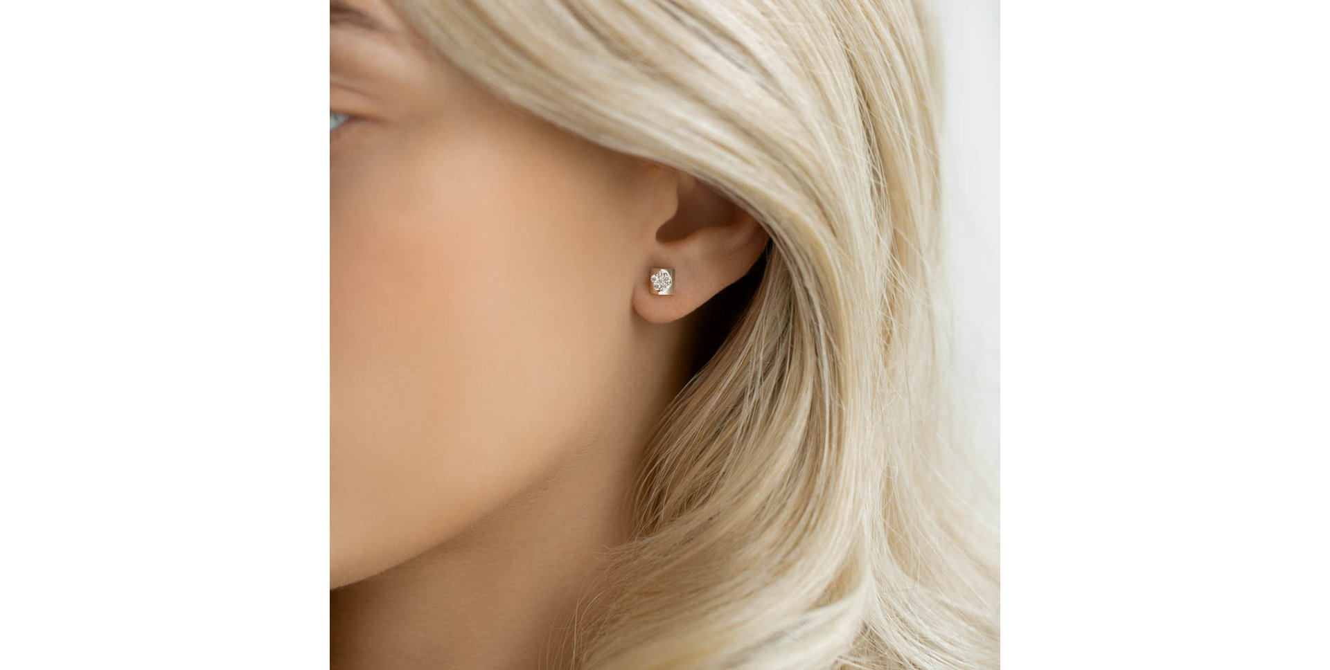 Náušnice s diamanty Aurora Glitter