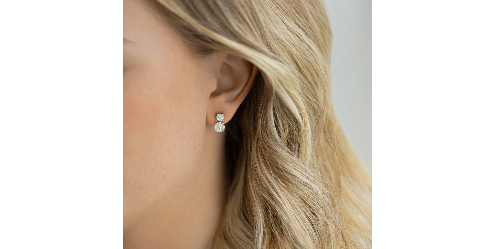 Náušnice s diamanty Lemilion