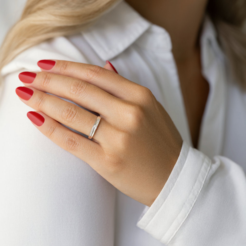 Prsten s diamanty Royal Sparkler