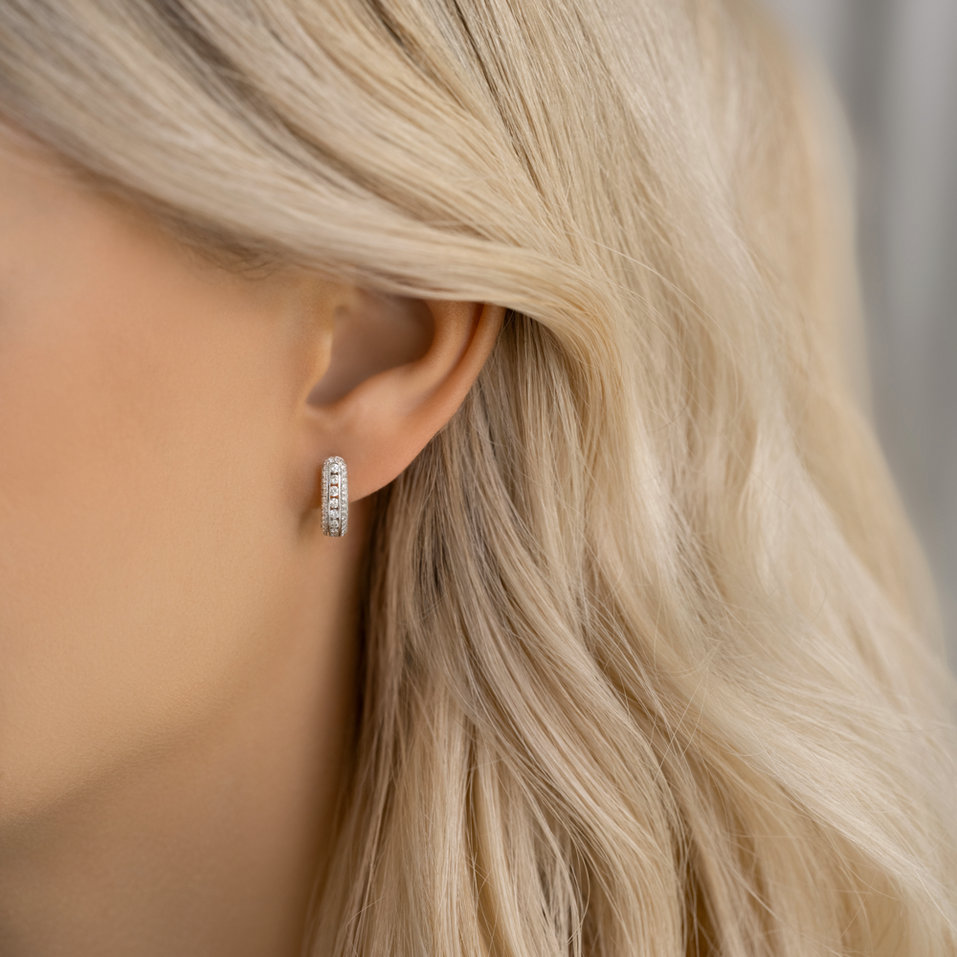 Náušnice s diamanty Fairleight