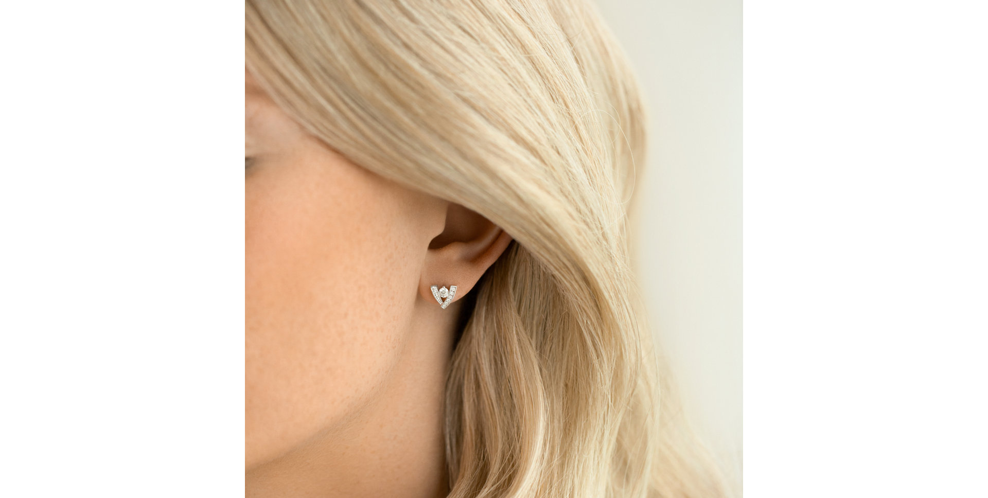 Náušnice s diamanty Victorius