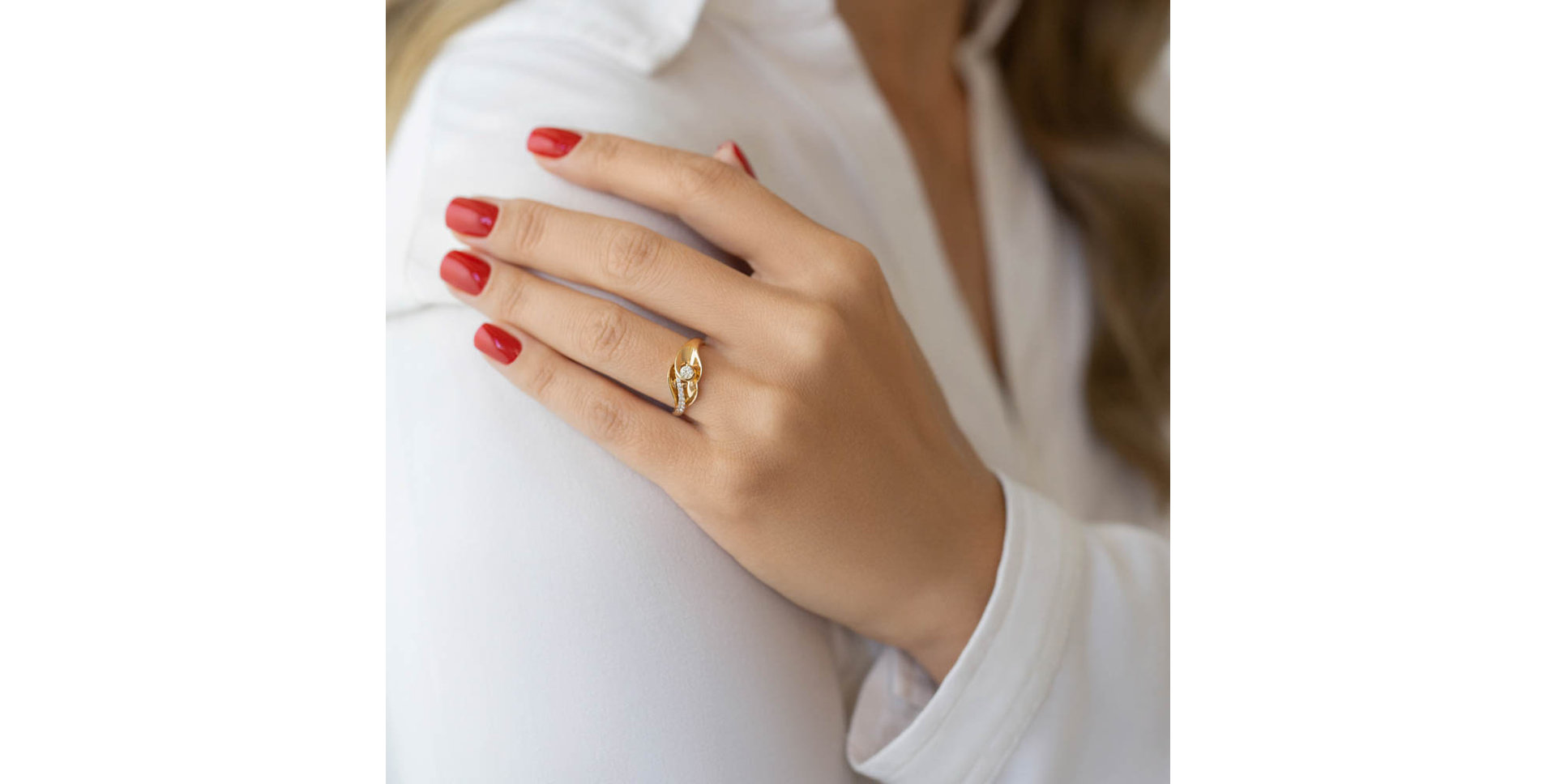 Prsten s diamanty Sunny Kiss