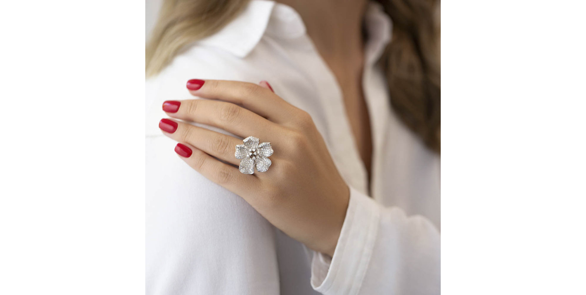 Prsten s diamanty Wild Orchid