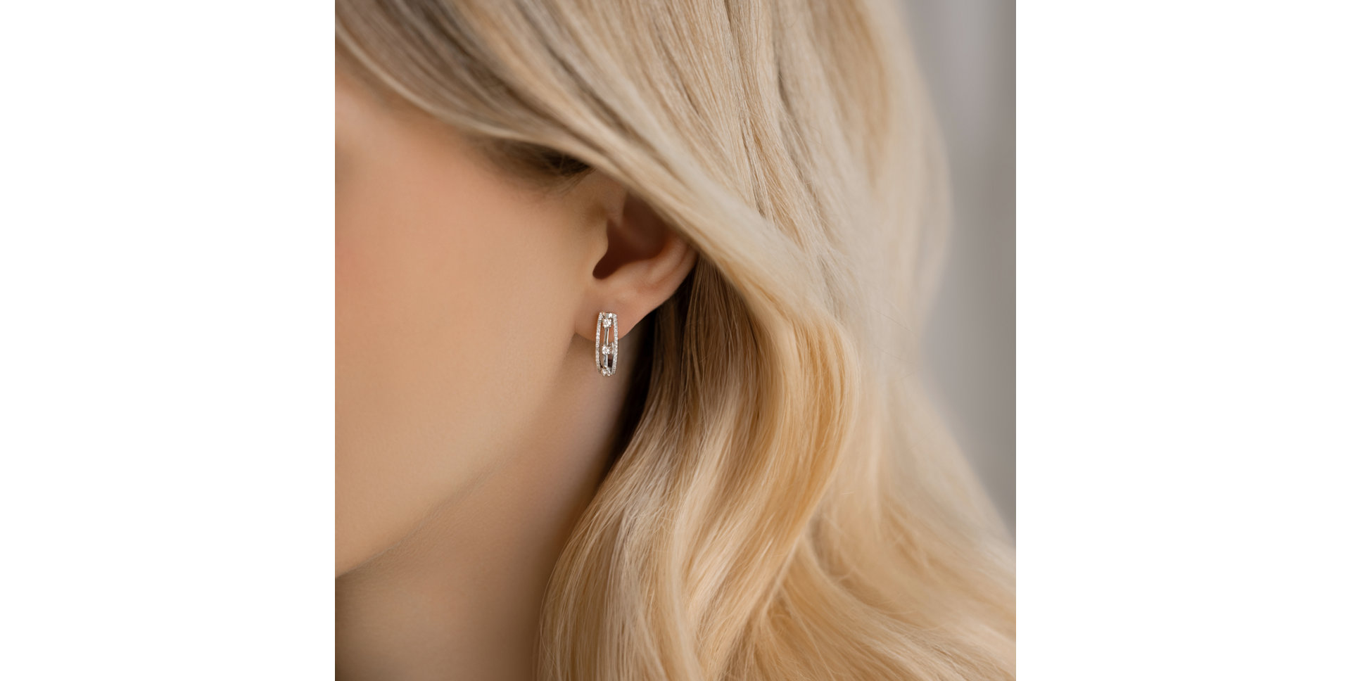 Náušnice s diamanty Herluin