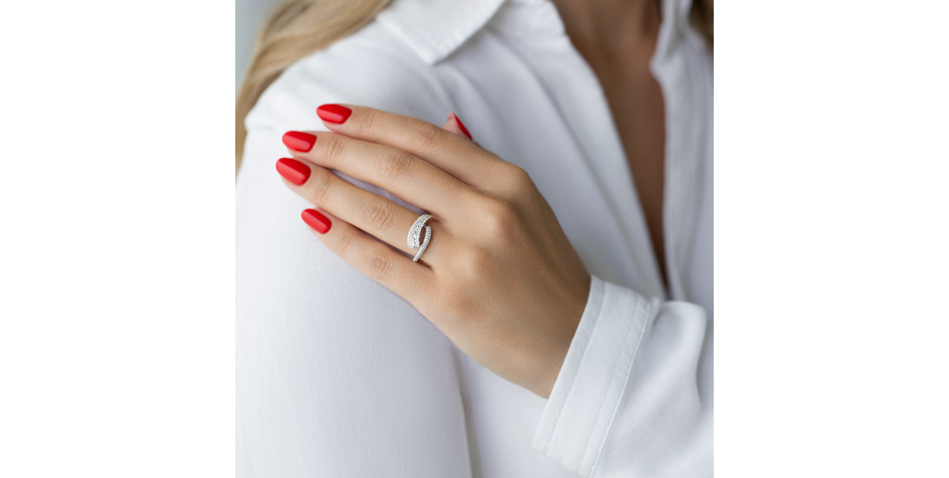 Prsten s diamanty Barbara