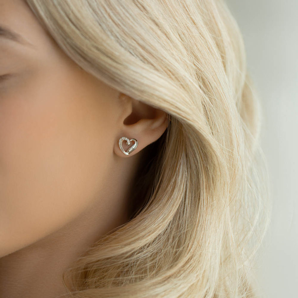 Náušnice s diamanty Briliant Lovers