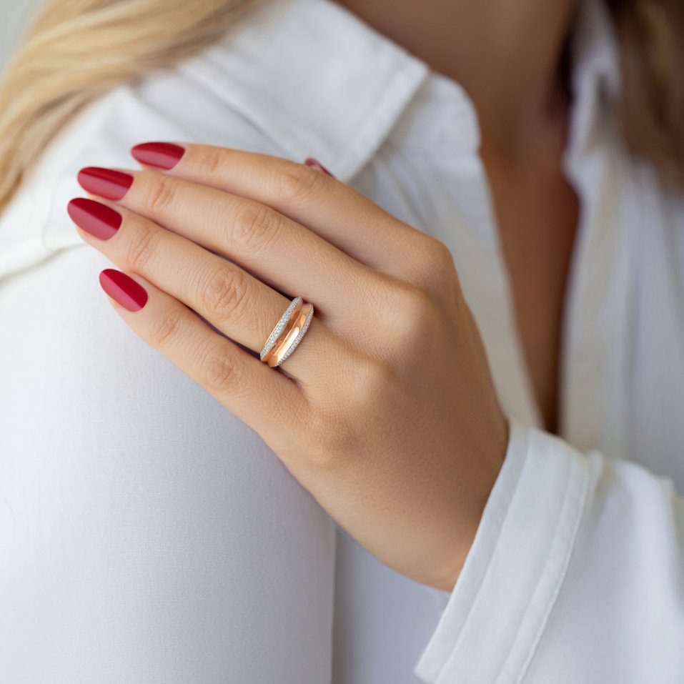 Prsten s diamanty Parker