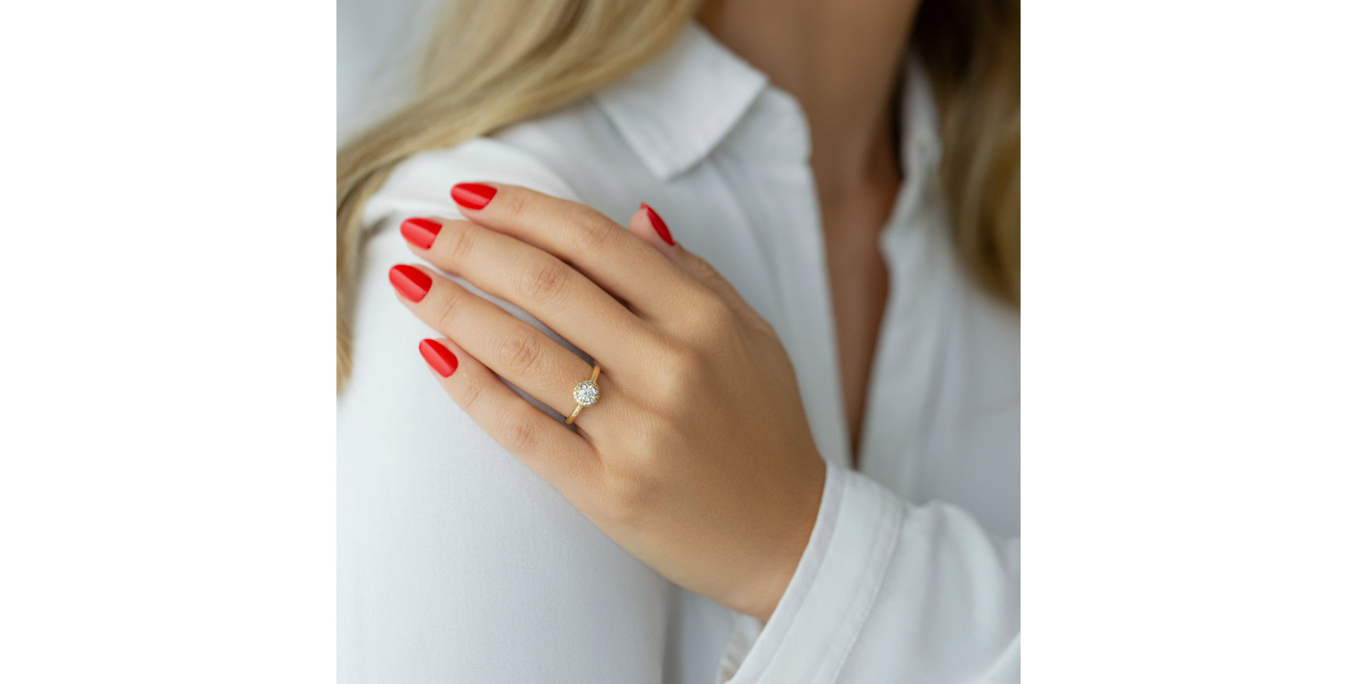 Prsten s diamanty Mystic Galaxy