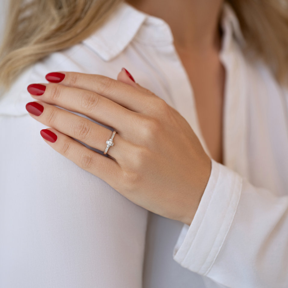 Prsten s diamanty Eternity Miracle