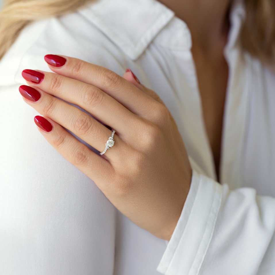 Prsten s diamanty Aurora's Gift