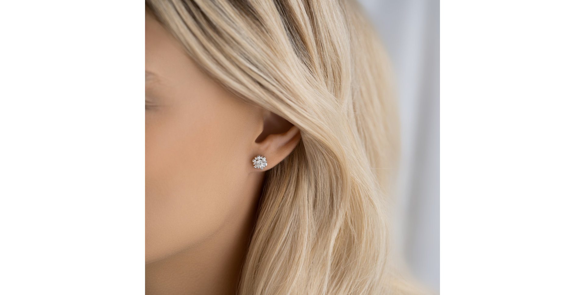 Náušnice s diamanty Crystal Breeze