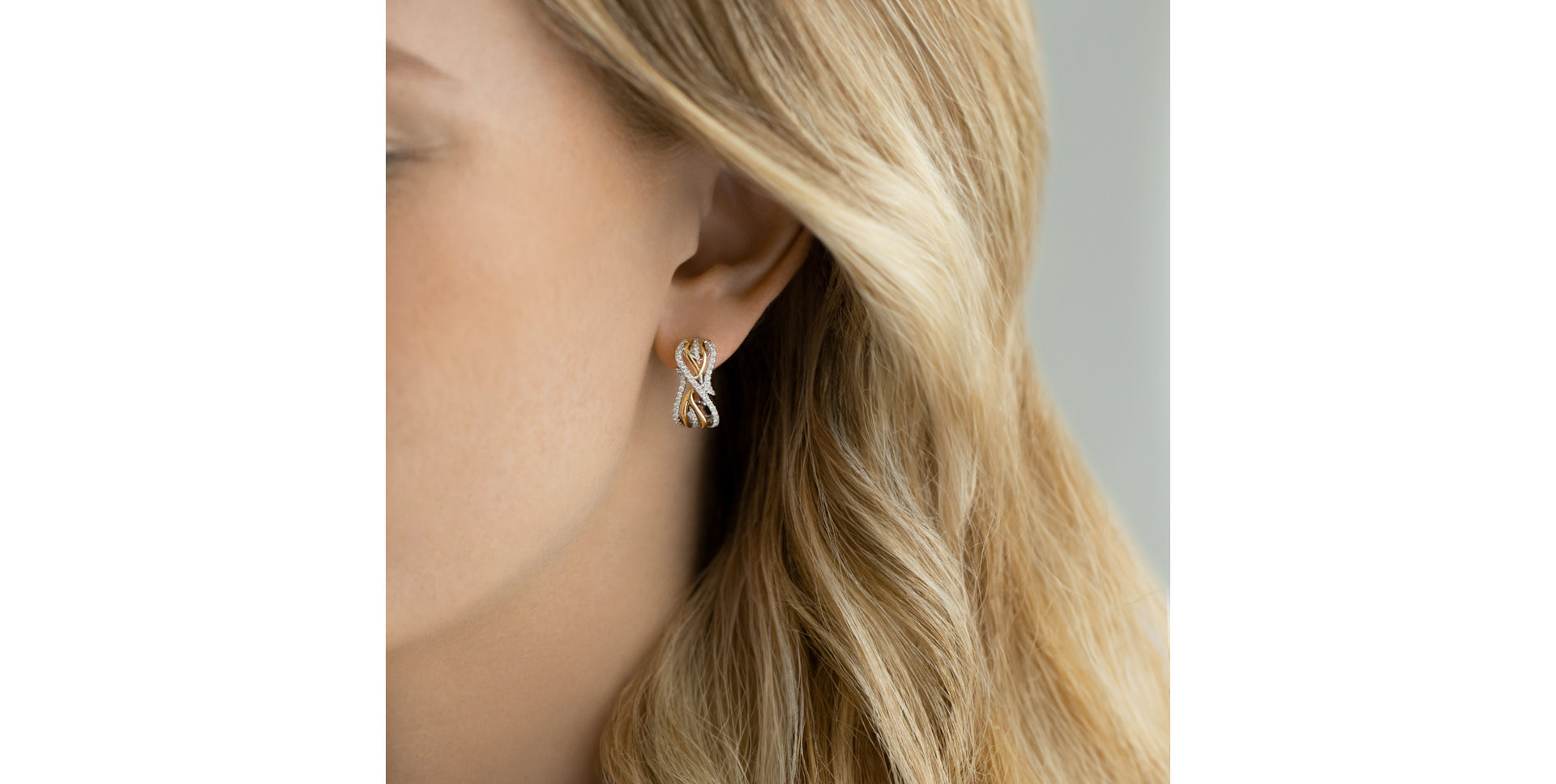 Náušnice s diamanty Conall