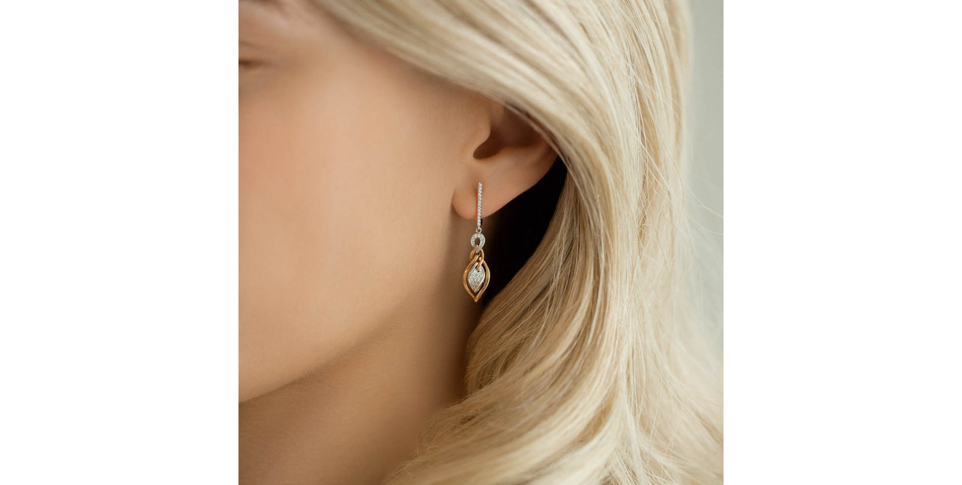 Náušnice s diamanty Serene Shadows