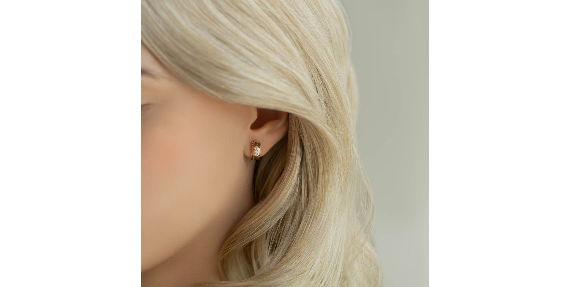 Náušnice s diamanty Selvig