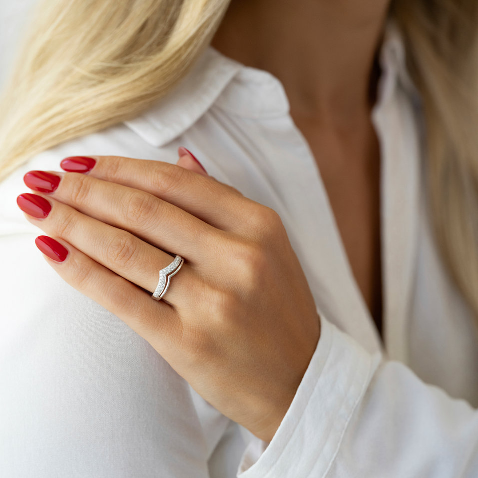 Prsten s diamanty Glenn