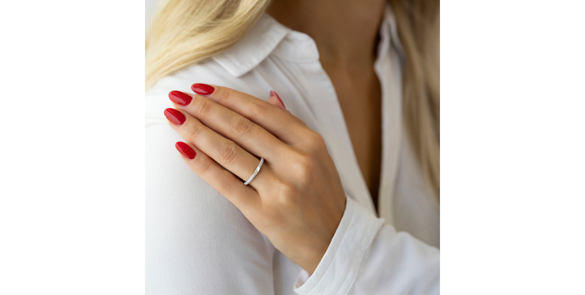 Prsten s diamanty Tamsine