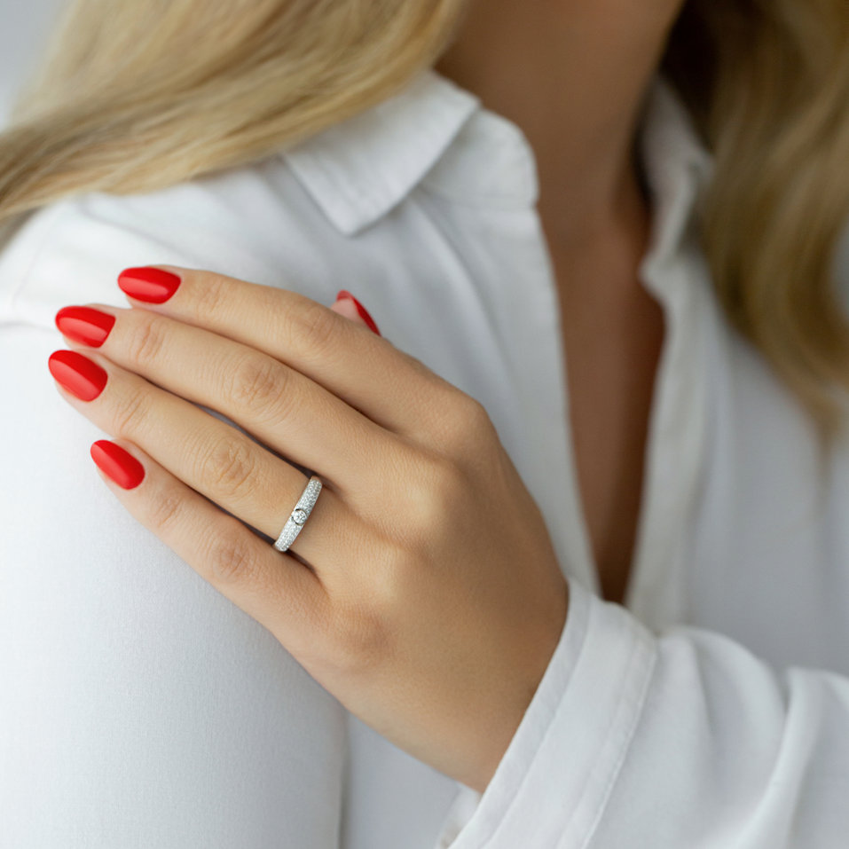 Prsten s diamanty Noisy Love