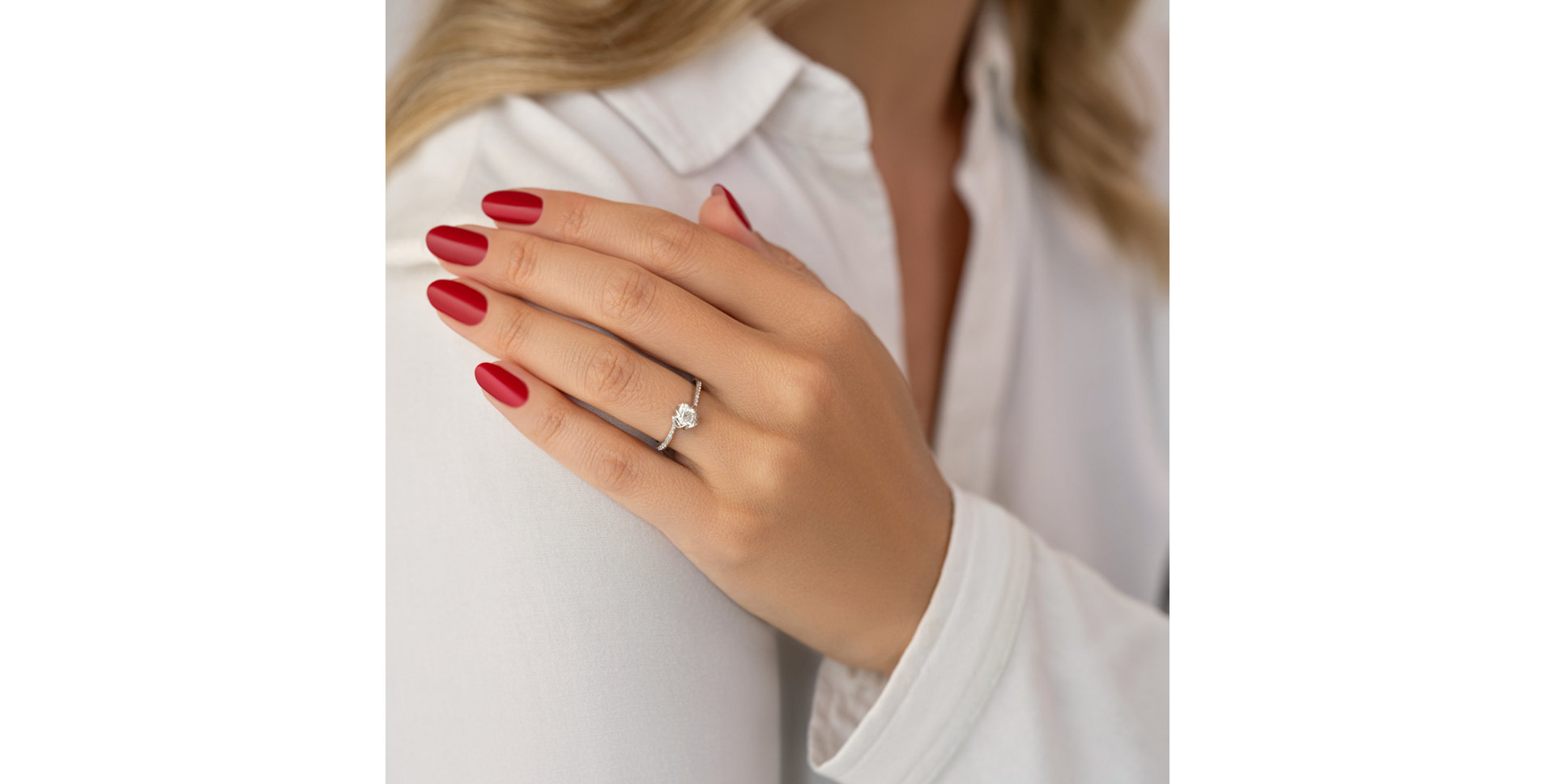 Prsten s diamanty Virelia