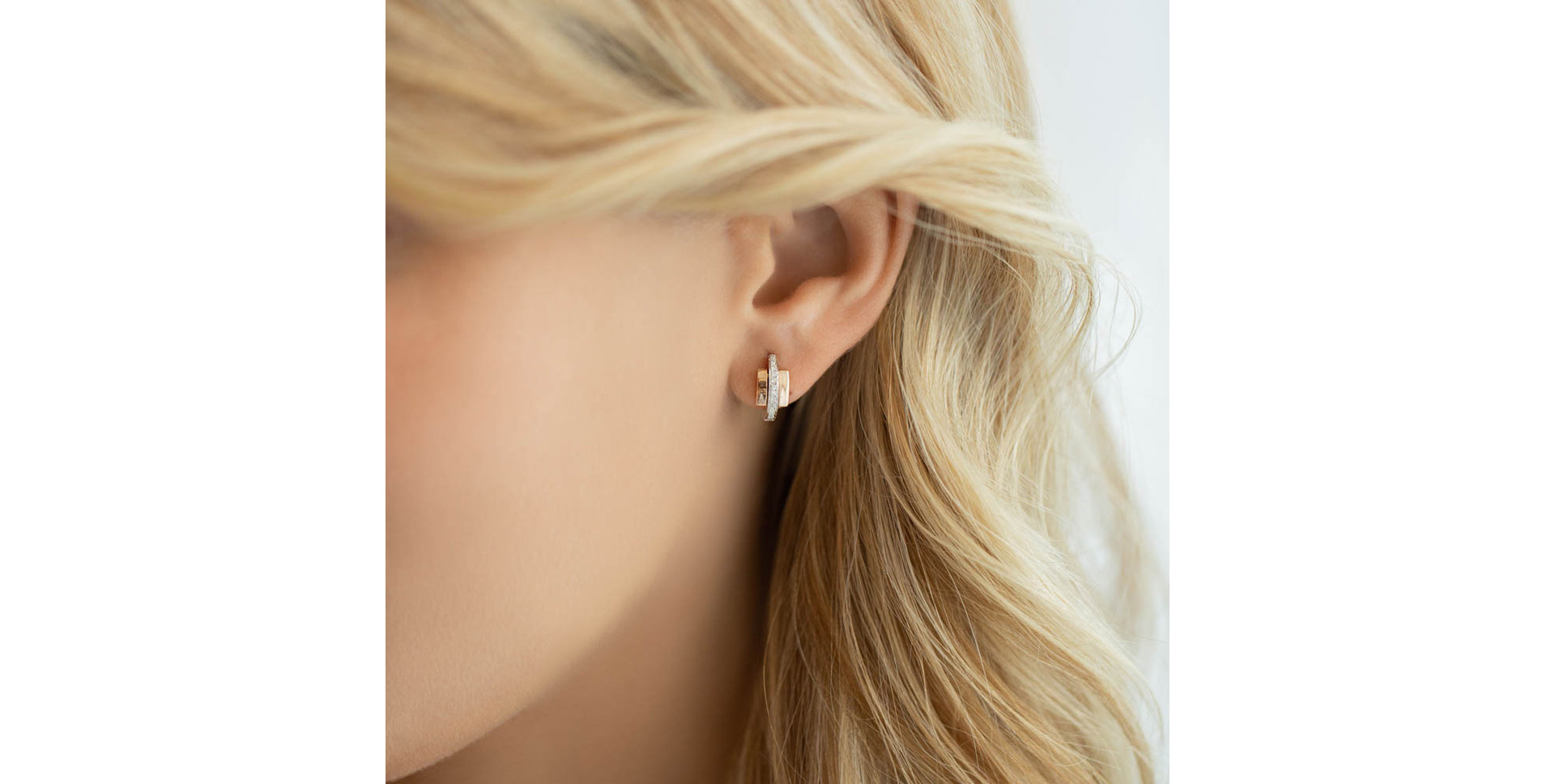 Náušnice s diamanty Ryder