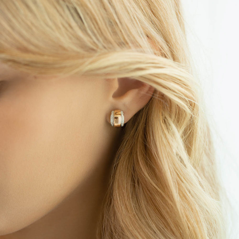 Náušnice s diamanty Lilah