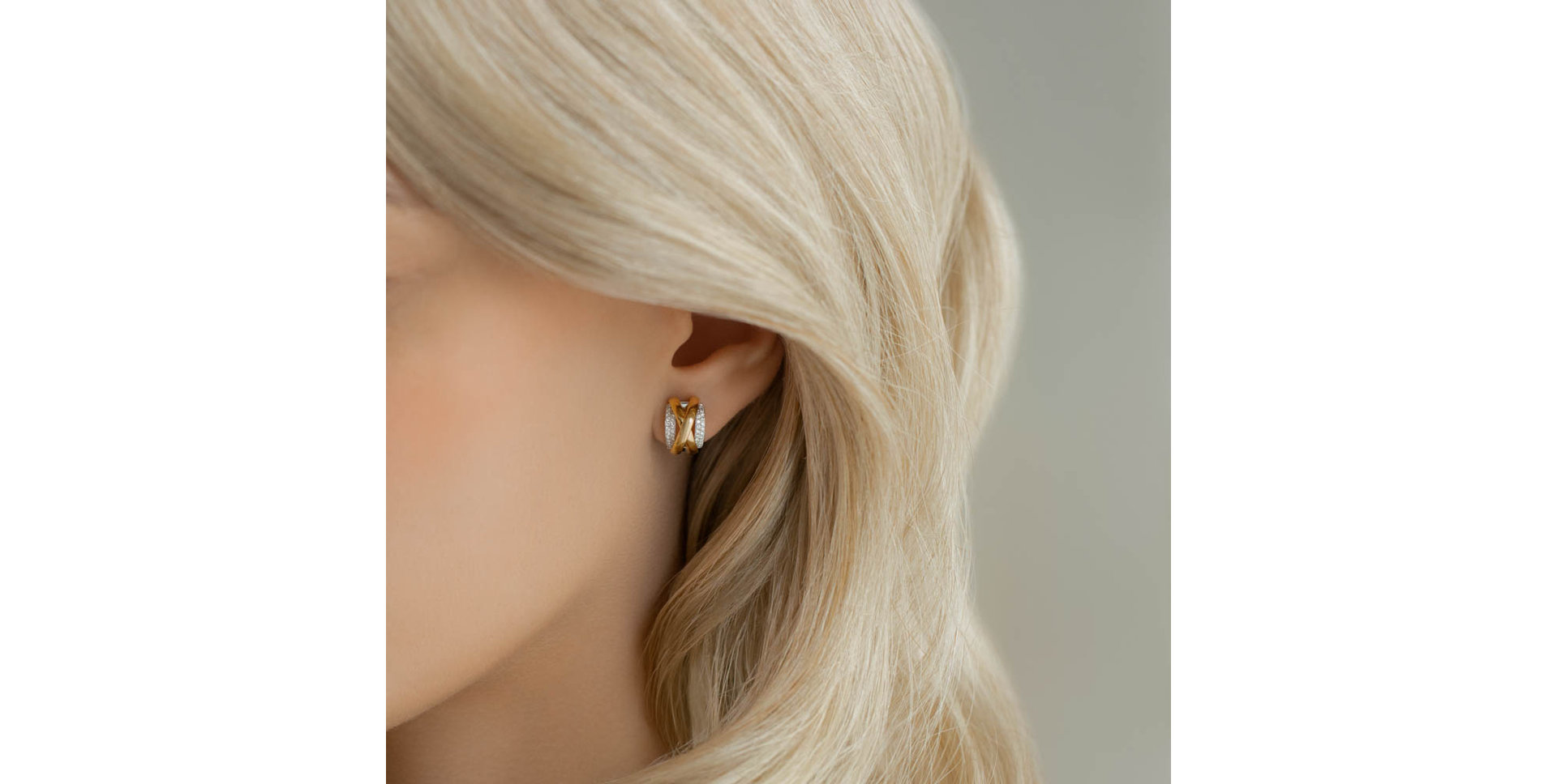 Náušnice s diamanty Tetia