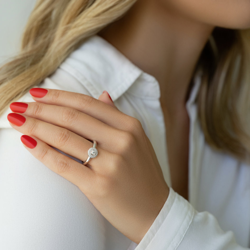 Prsten s diamanty Raymondine