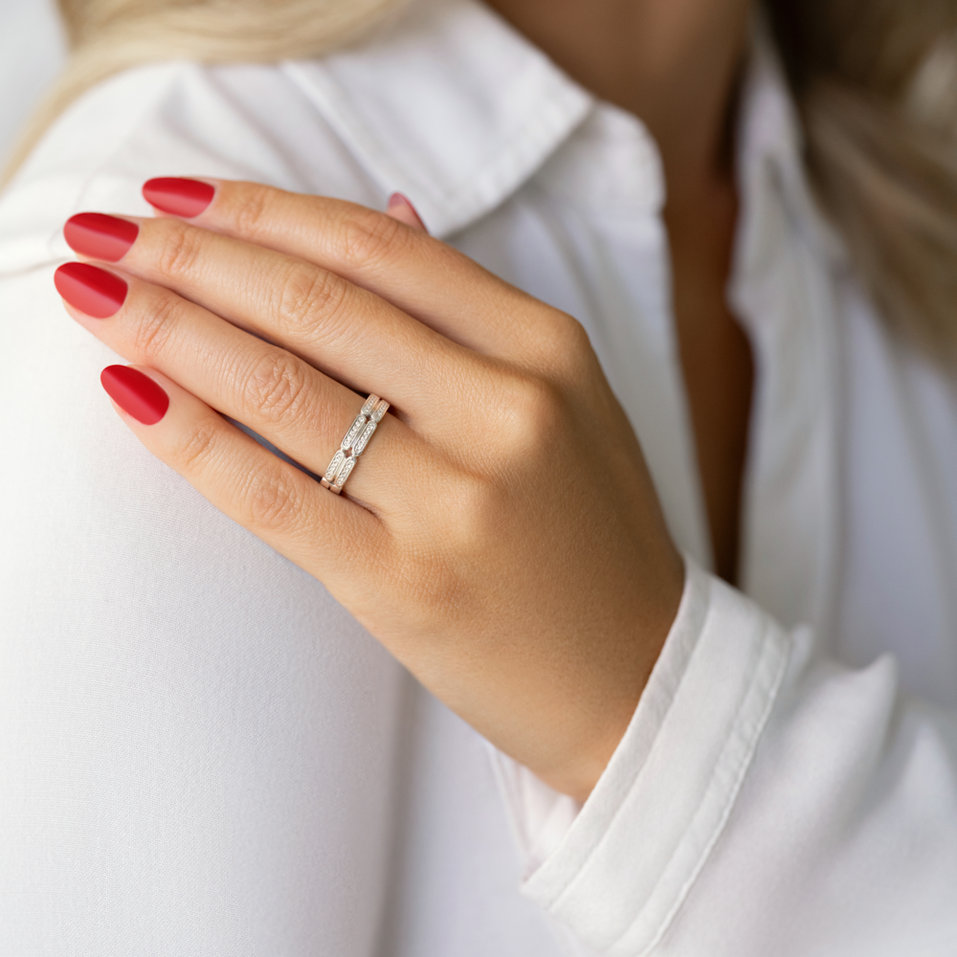 Prsten s diamanty Century Love