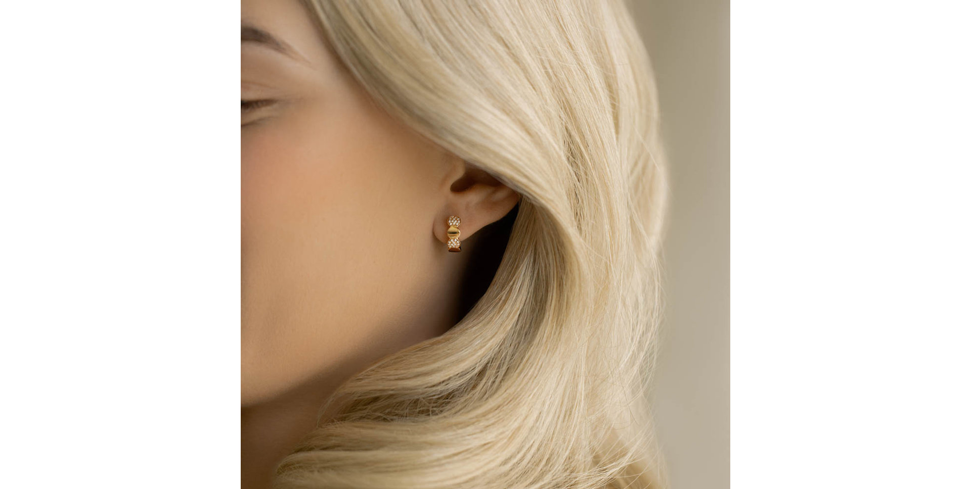 Náušnice s diamanty Orion Secret