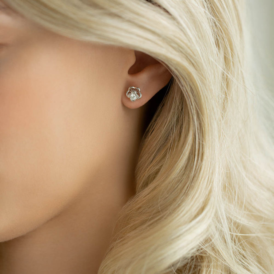 Náušnice s diamantem Greatness