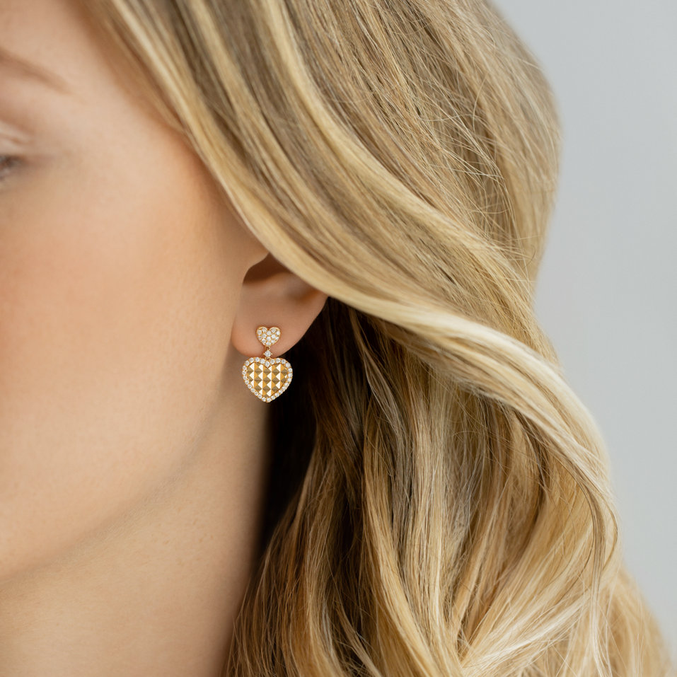 Náušnice s diamanty Lover's Light