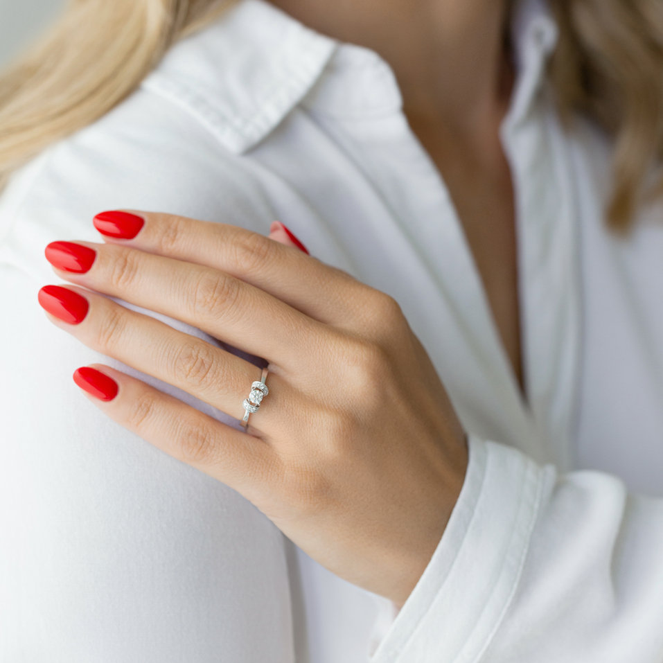 Prsten s diamanty Mystery Shine