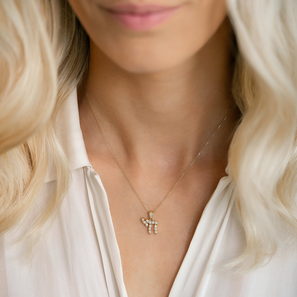 Přívěs s diamanty Decorative Pendant