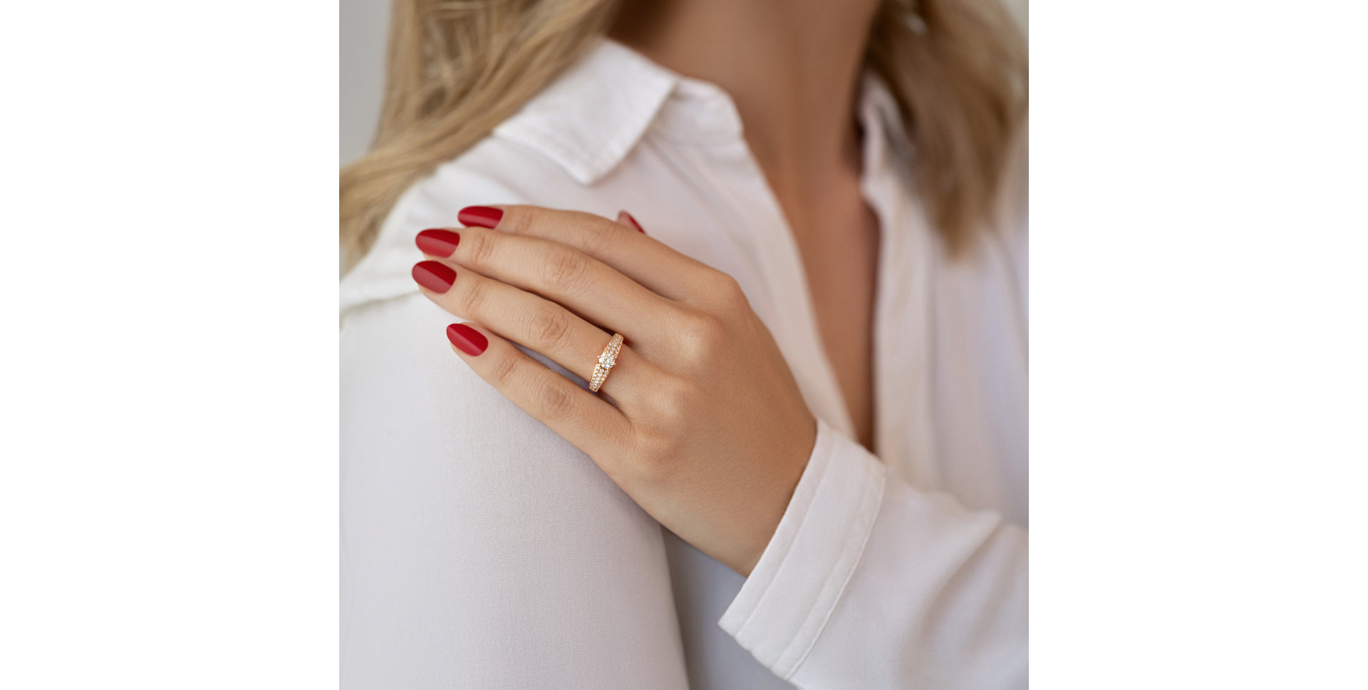 Prsten s diamanty Magical  Queen