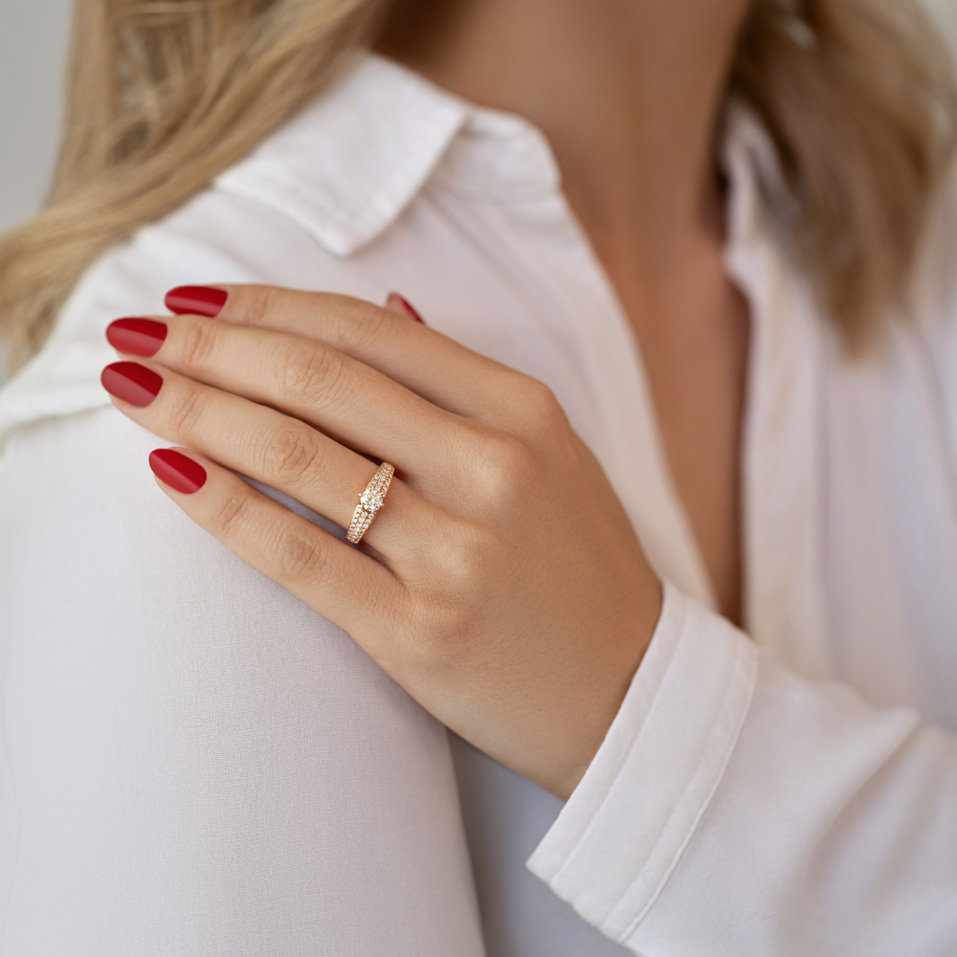 Prsten s diamanty Magical  Queen