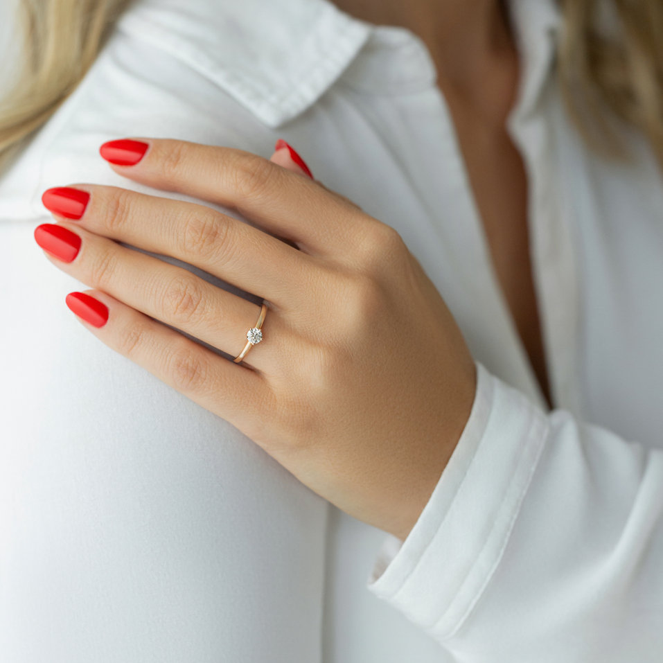 Prsten s diamantem Divine Diamond