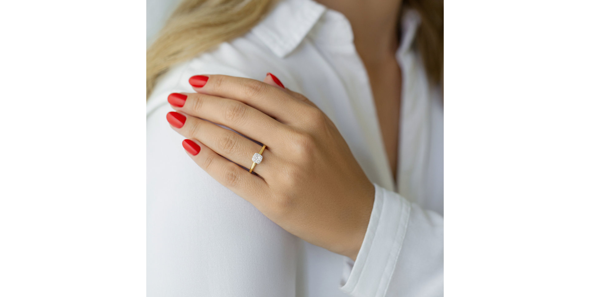 Prsten s diamanty Henriette