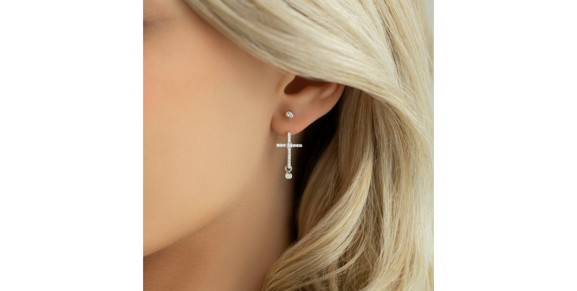 Náušnice s diamanty Charmian