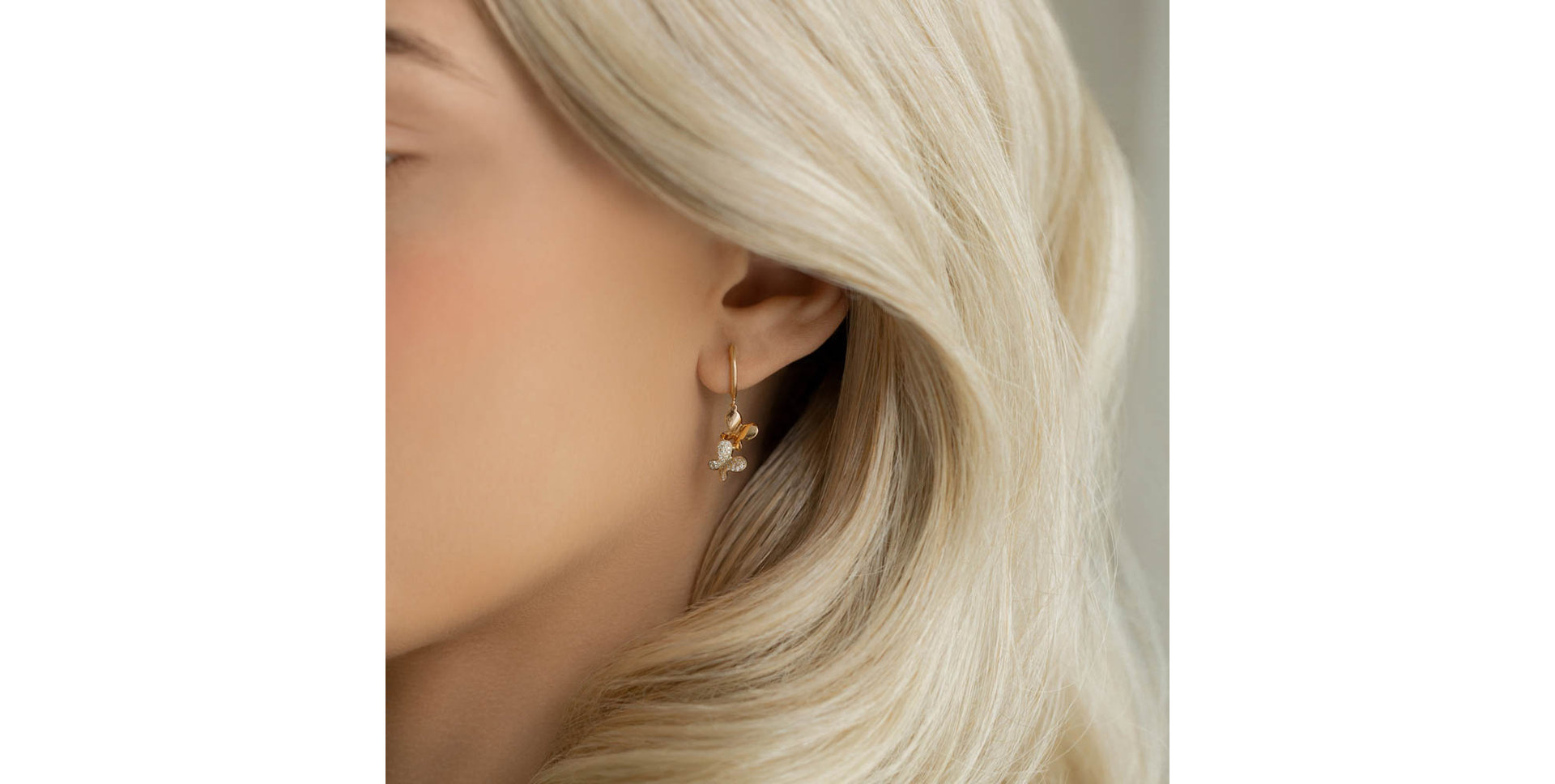 Náušnice s diamanty Fantastic Gem