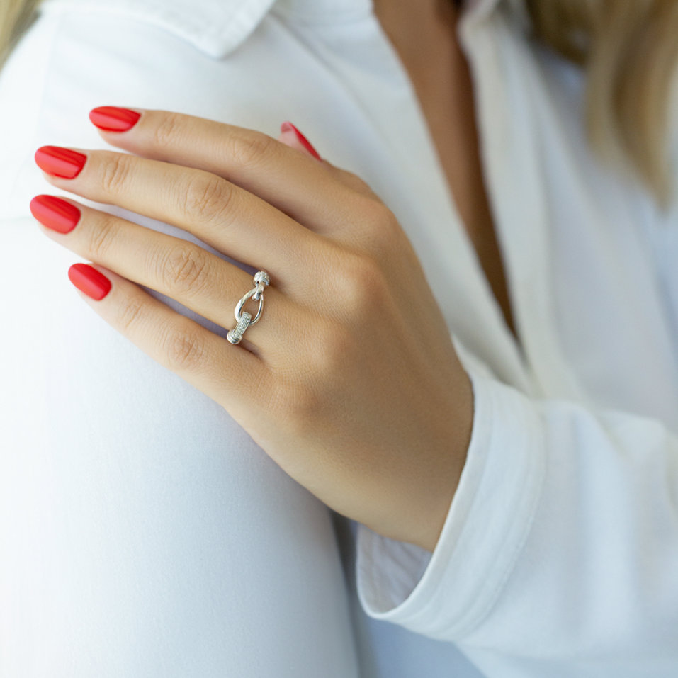 Prsten s diamanty Ciel