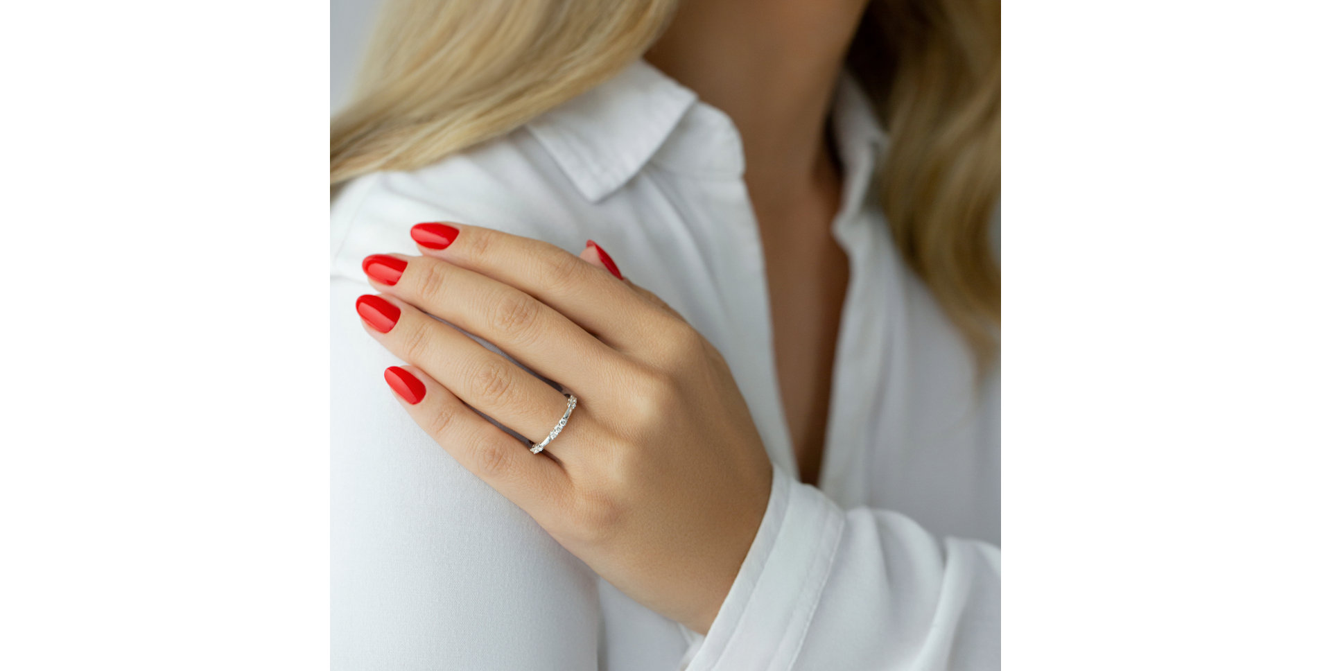 Prsten s diamanty Triple Three